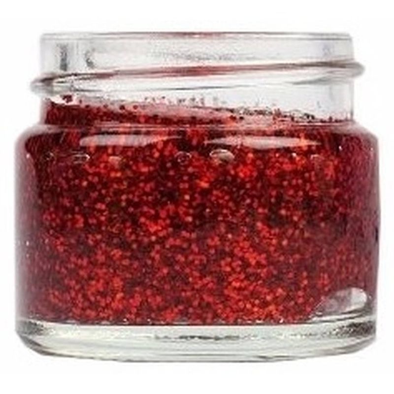 Foto van Superstar glittergel rood - verkleedhaarkleuring