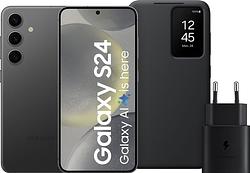 Foto van Samsung galaxy s24 128gb zwart 5g + accessoirepakket