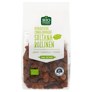 Foto van Jumbo zongedroogde sultana rozijnen biologisch 250g