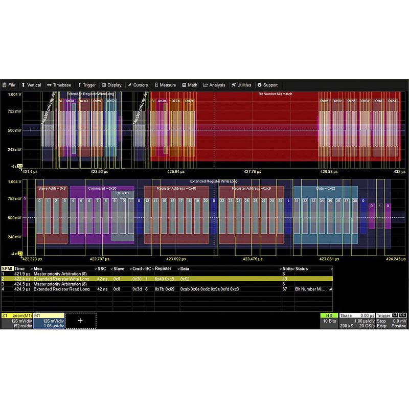 Foto van Teledyne lecroy hdo4k-spibus td hdo4k-spibus td software 1 stuk(s)