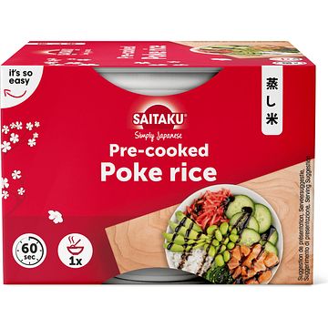 Foto van Saitaku steamed poke bowl rice 125g bij jumbo