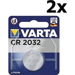 Foto van 2 stuks - varta cr2032 230mah 3v professional electronics lithium batterij