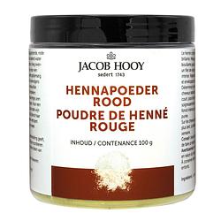 Foto van Jacob hooy henna poeder 100gr