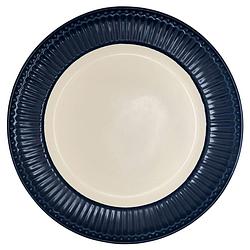 Foto van Greengate dinerborden alice donkerblauw ø 26.5 cm - set van 6 stuks