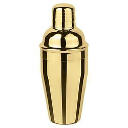 Foto van Paderno cocktailshaker bar goud small 500 ml