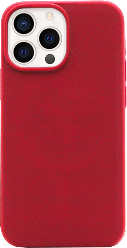 Foto van Bluebuilt soft case apple iphone 13 pro max back cover met magsafe rood