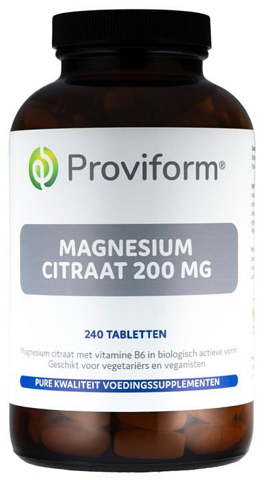 Foto van Proviform magnesium citraat 200mg 240st