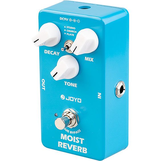 Foto van Joyo jf-20 moist reverb effectpedaal met drie modi