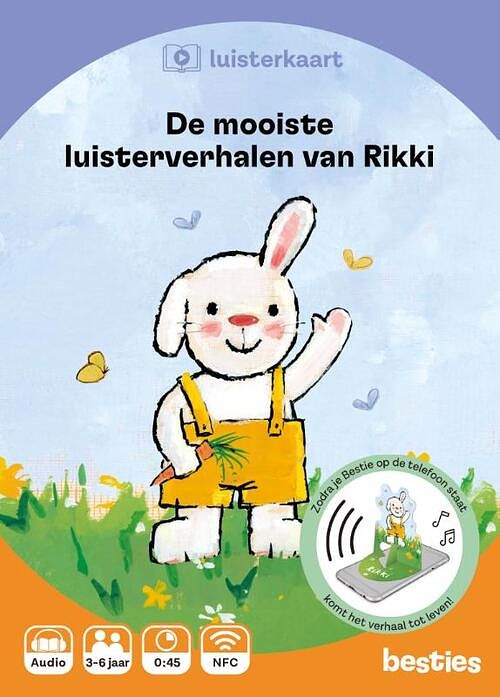 Foto van De mooiste luisterverhalen van rikki - guido van genechten - luisterboek (9789083333502)