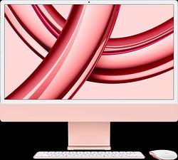 Foto van Apple imac 24" (2023) m3 (8 core cpu/8 core gpu 8gb/256gb roze qwerty