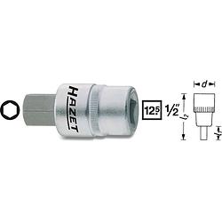 Foto van Hazet 986-9 inbus dopsleutel-bitinzet 9 mm 1/2 (12.5 mm)