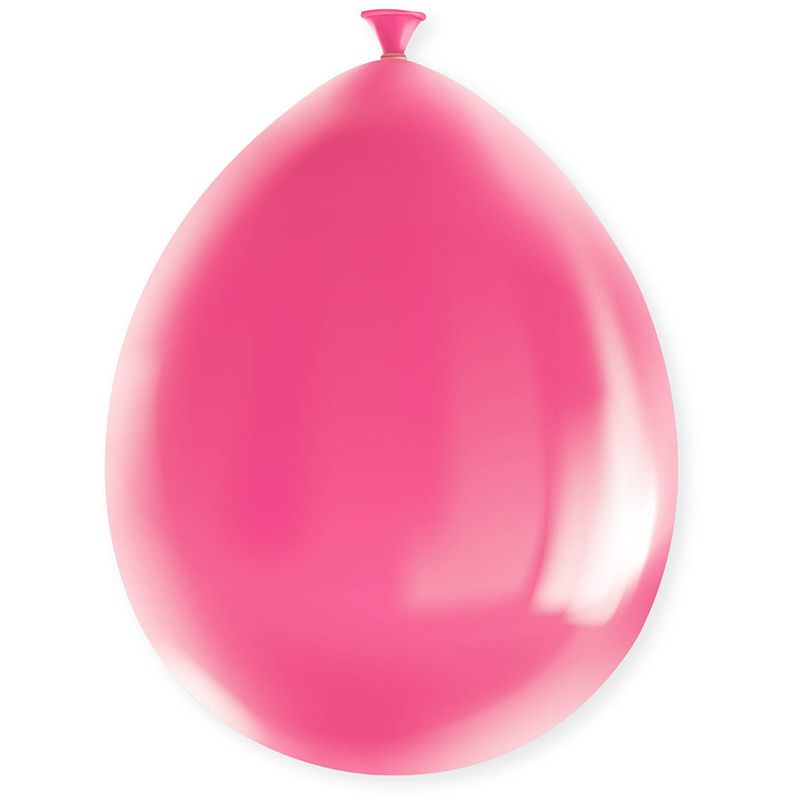 Foto van Paper dreams ballonnen metallic 18,5 cm latex roze 8 stuks