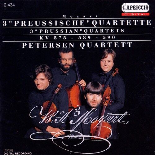 Foto van Mozart: 3 prussian quartets - cd (4006408104346)