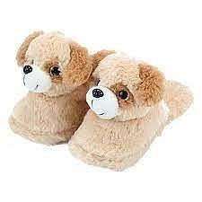 Foto van Pantoffels pluche hond kids maat 25-27