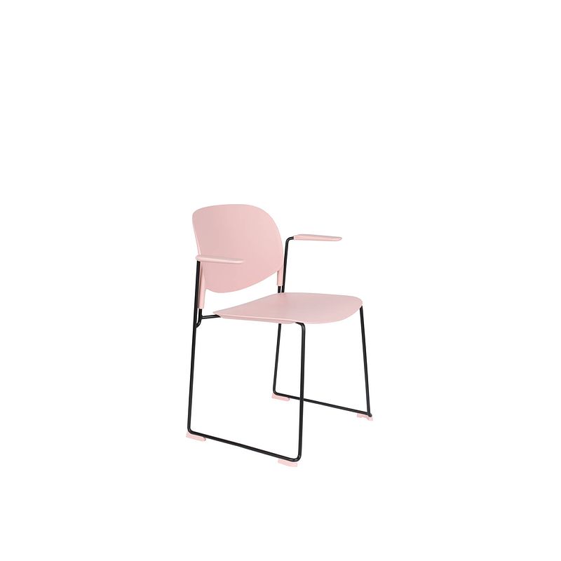 Foto van Anli style armchair stacks pink