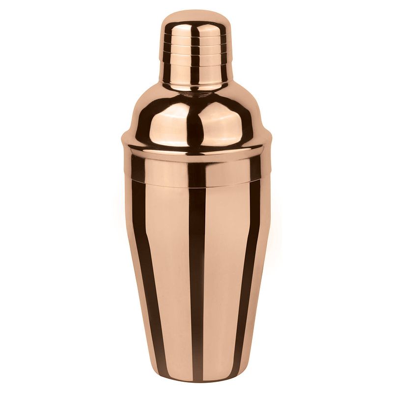 Foto van Paderno cocktailshaker bar koper small 500 ml