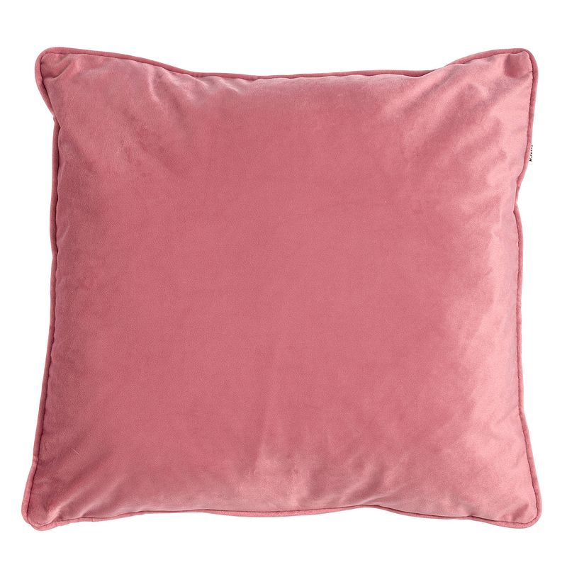 Foto van Dutch decor - finn - kussenhoes velvet 60x60 cm dusty rose - roze