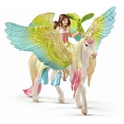 Foto van Elf surah met glitter pegasus schleich - speelfiguur schleich bayala -70566