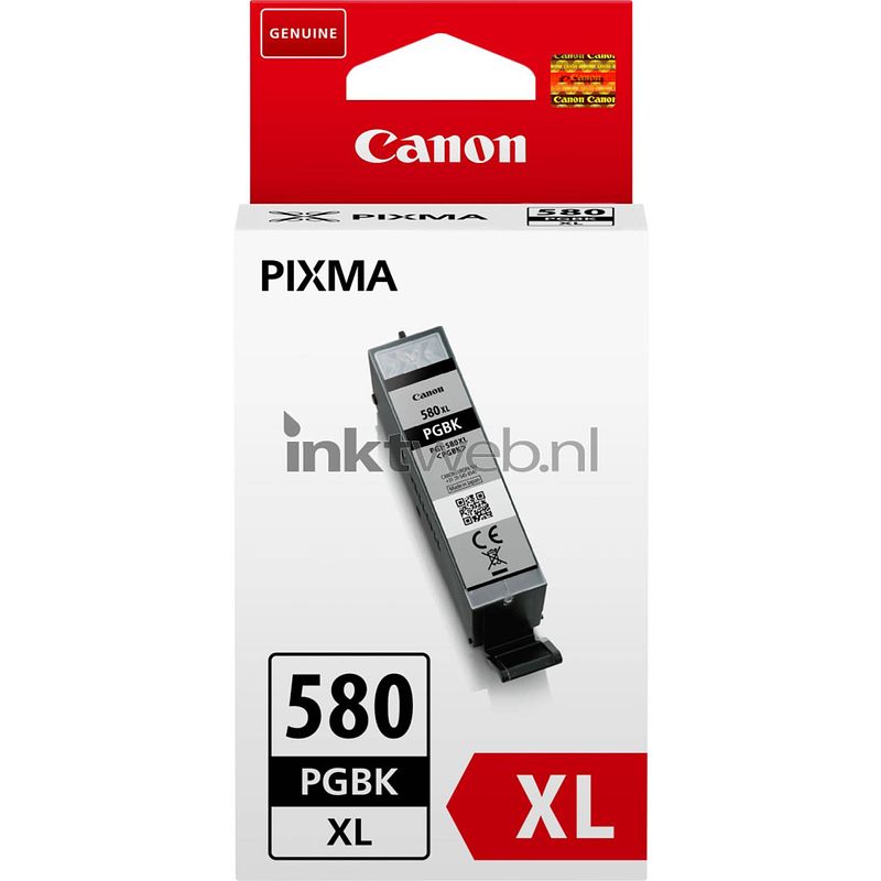 Foto van Canon pgi-580xl zwart cartridge