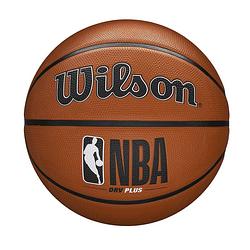 Foto van Wilson basketbal nba drv plus rubber oranje maat 6
