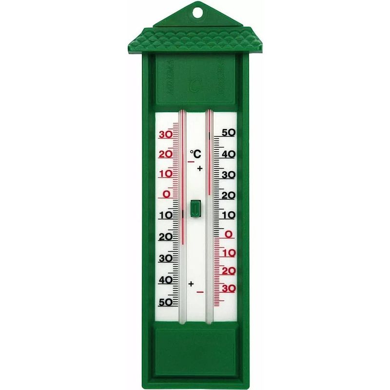 Foto van Talen tools - thermometer - kunststof - min/max - groen