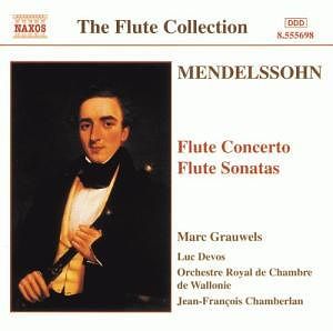 Foto van Mendelssohn: flute concerto - cd (0747313569823)