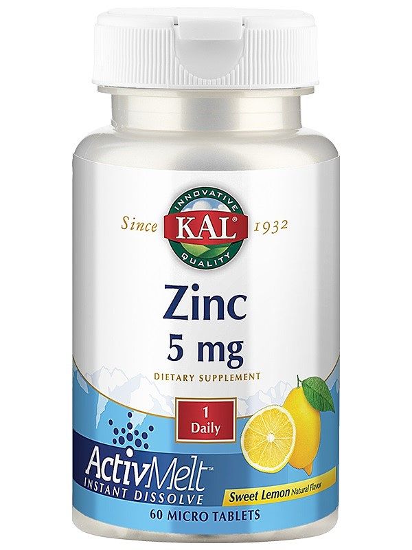 Foto van Kal zink 5mg tabletten