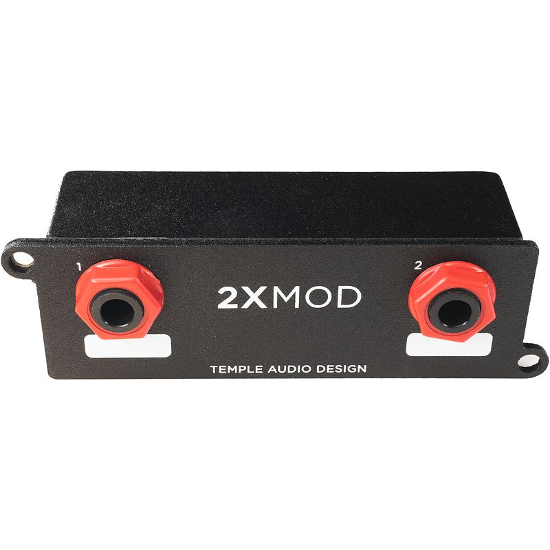 Foto van Temple audio design mod-2x 2-way jack patch templeboard module