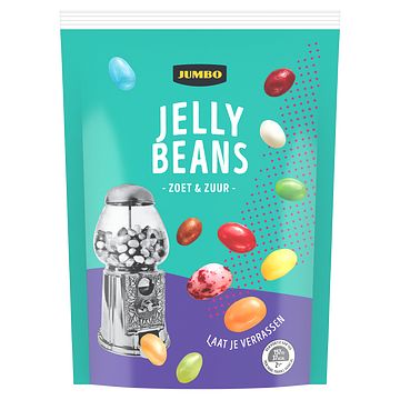 Foto van Jumbo jelly beans zoet & zuur 200g