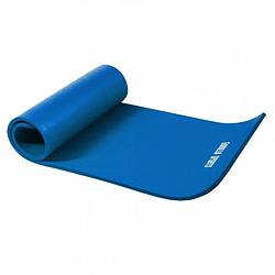 Foto van Gorilla sports yogamat deluxe (190 x 100 x 1,5 cm) - yoga mat - royal blue