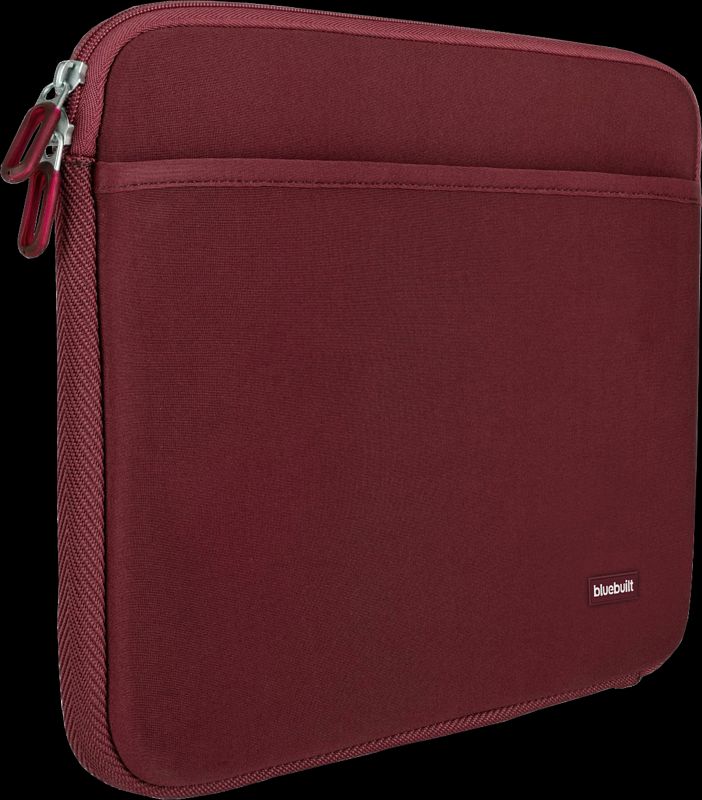 Foto van Bluebuilt laptophoes breedte 32 cm 13-14 inch rood