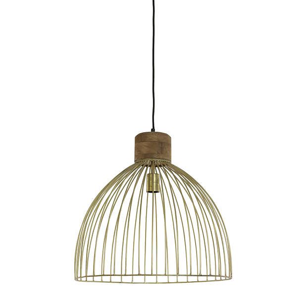 Foto van Light & living - hanglamp giada - 50x50x47 - brons