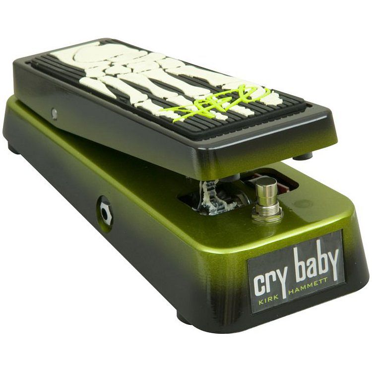 Foto van Dunlop kh95 cry baby kirk hammett signature wah-wah pedaal