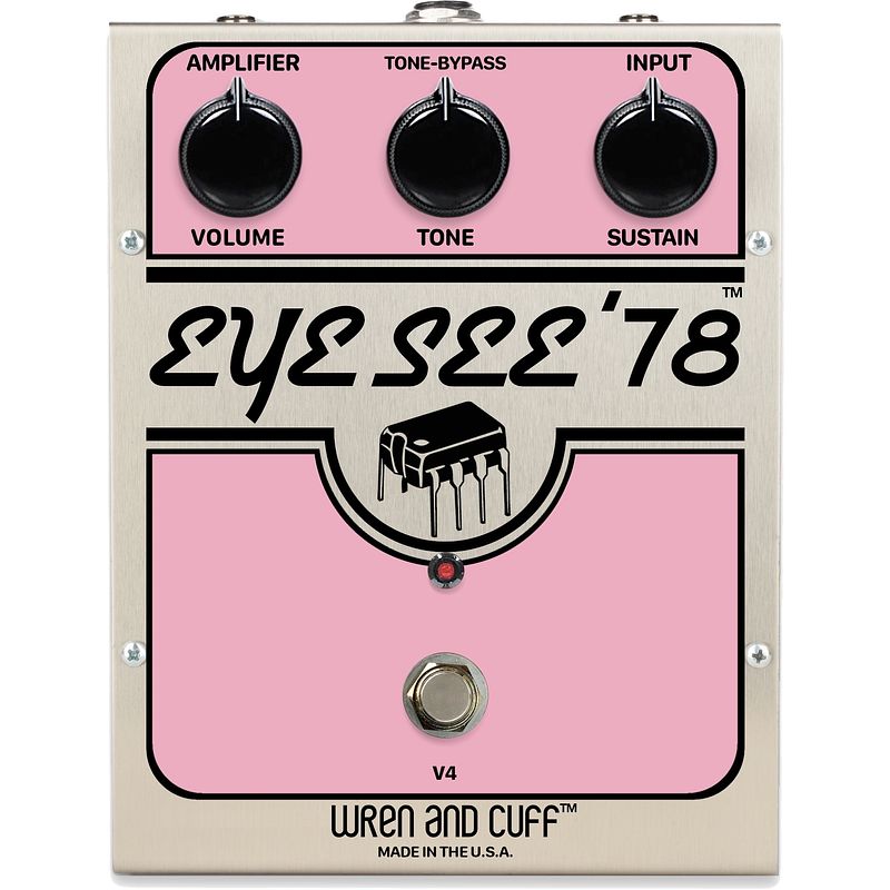 Foto van Wren and cuff eye see 's78 og fuzz effectpedaal