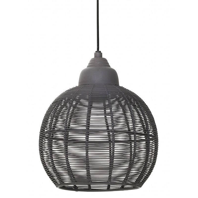 Foto van Light & living milla hanglamp grijs