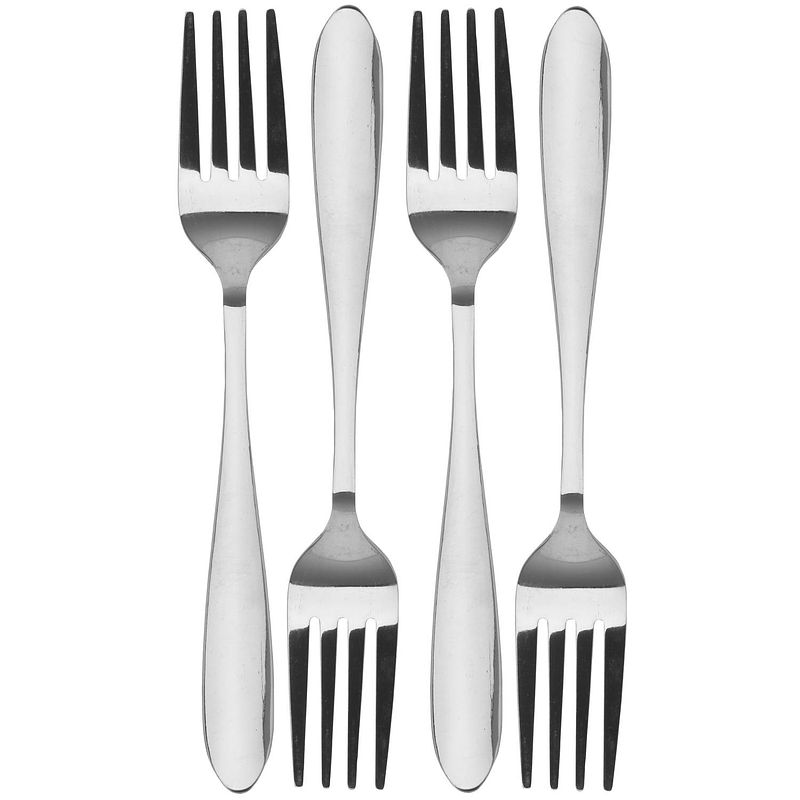 Foto van 12x vorken tafelbestek rvs 19,5 cm - vorken
