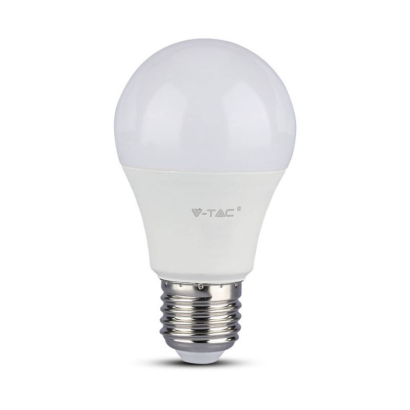 Foto van V-tac vt-212 e27 witte led lampen - gls - samsung - ip20 - 11w - 1055 lumen - 6400k - 5 jaar