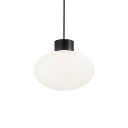 Foto van Ideal lux - clio - hanglamp - aluminium - e27 - zwart