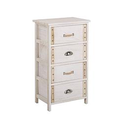 Foto van Beliani lobis - commode-beige-paulowniahout