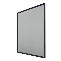 Foto van 2 x vliegengaas aluminium frame antraciet 80 x 100 cm
