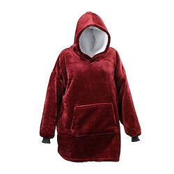 Foto van Unique living oversized hoodie - bloodstone