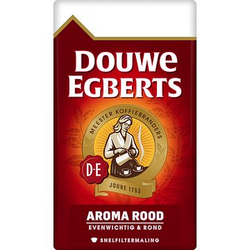 Foto van Douwe egberts aroma rood filterkoffie 250g bij jumbo