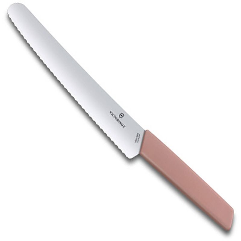 Foto van Victorinox swiss modern bakkersmes - 22cm - roze