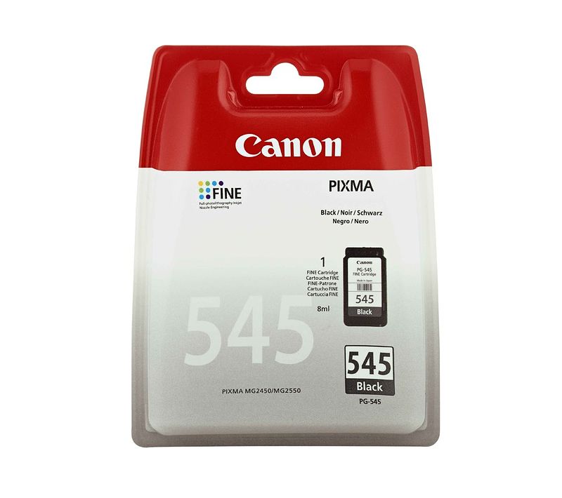 Foto van Canon pg-545 bl inkt zwart