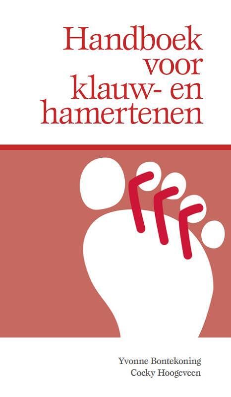 Foto van Handboek voor klauw- en hamertenen - cocky hoogeveen, yvonne bontekoning - paperback (9789054724643)