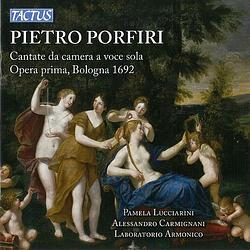 Foto van Porfiri: cantate da camera a voce sola. opera prima, bologna 1692 - cd (8007194106206)