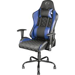 Foto van Trust gxt 707b resto gaming stoel blauw, zwart