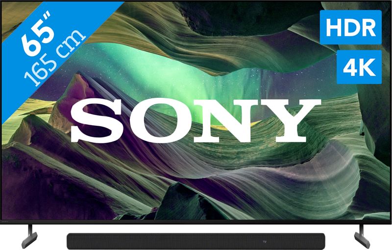 Foto van Sony bravia kd-65x85l (2023) + soundbar