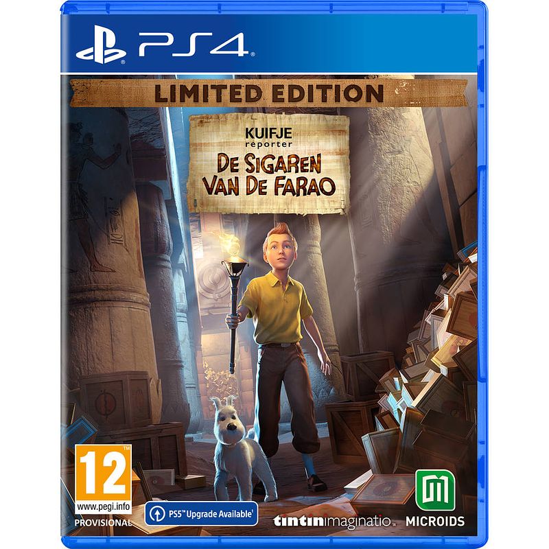 Foto van Ps4 kuifje reporter: de sigaren van de farao limited edition