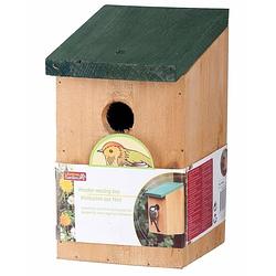 Foto van Vogelhuisje houten nestkast 22 cm - vogelhuisjes